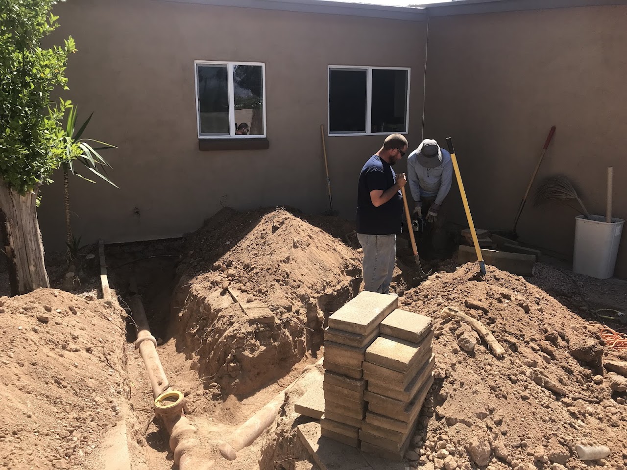 Day and Knight Plumbing and Drain project